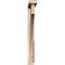 Ekena Millwork Imperial Block Smooth Bracket w/ Offset Brace, Douglas Fir, 3 1/2"W x 28"D x 32"H BKT0402X28X32IMP05SDF - alternate 2